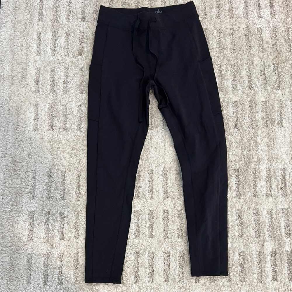 ALO Yoga Charcoal Jogger Pants